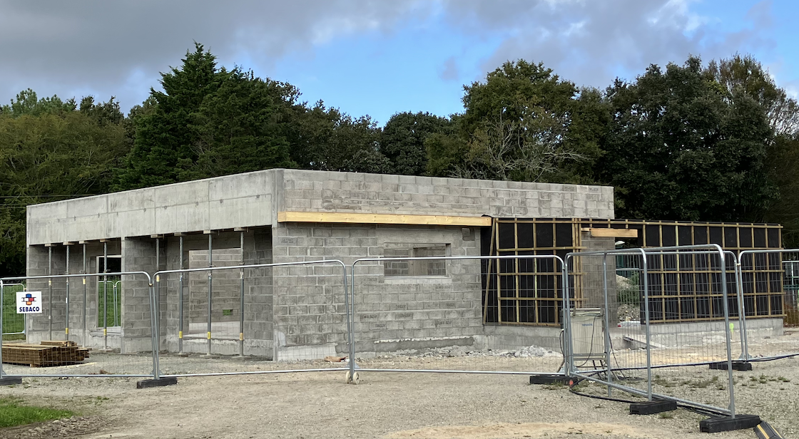 Le Chantier de l'Espace Jeunes le 3 octobre 2023