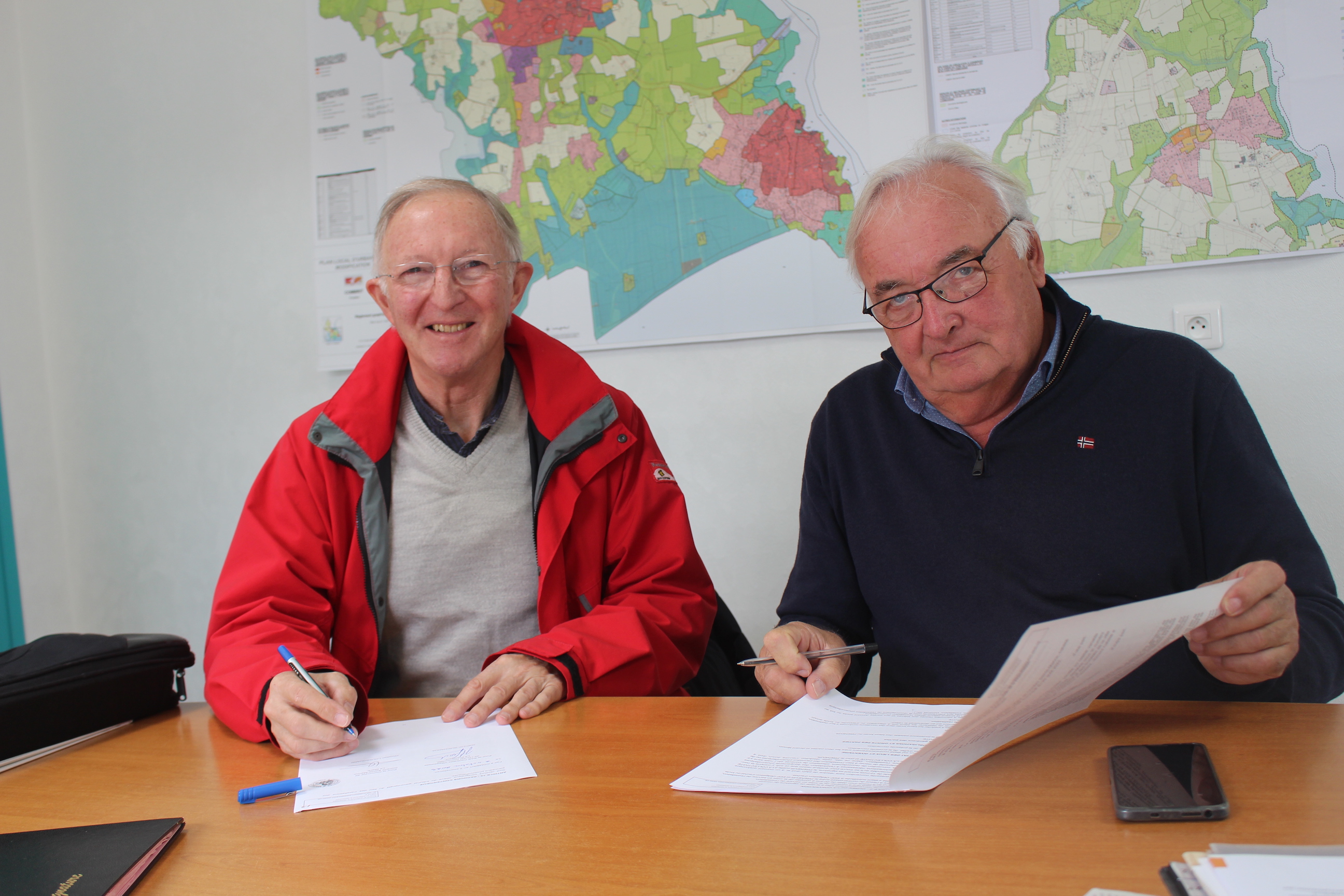 Signature de la COT en Mairie le 3 octobre 2023