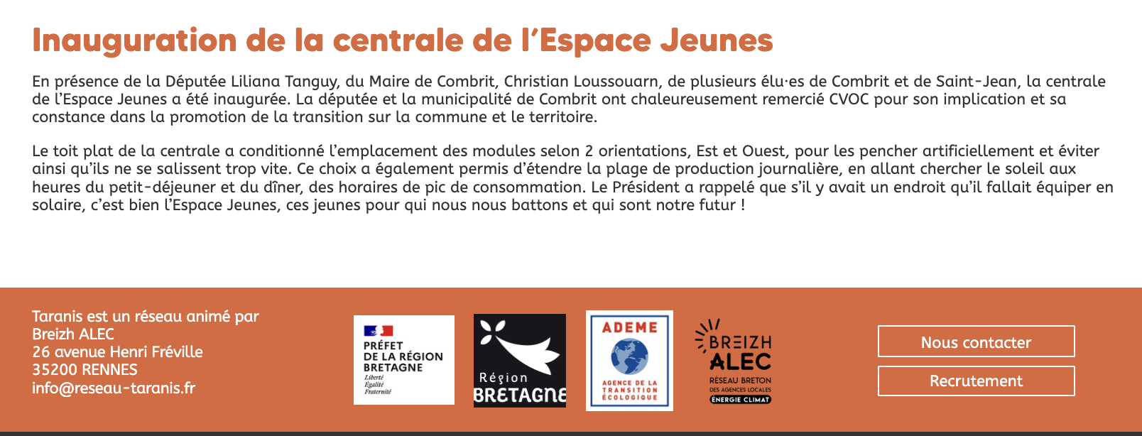Taranis, partie 3